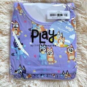 Little Sleepies Bluey & Bingo Flutter Twirl Dress NWT size 10